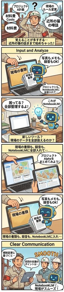 現場監督の漫画